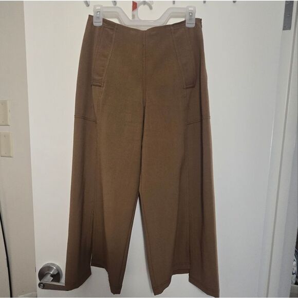 Sympli The Beat Crop Wide Leg Split Pants - Picture 8 of 13